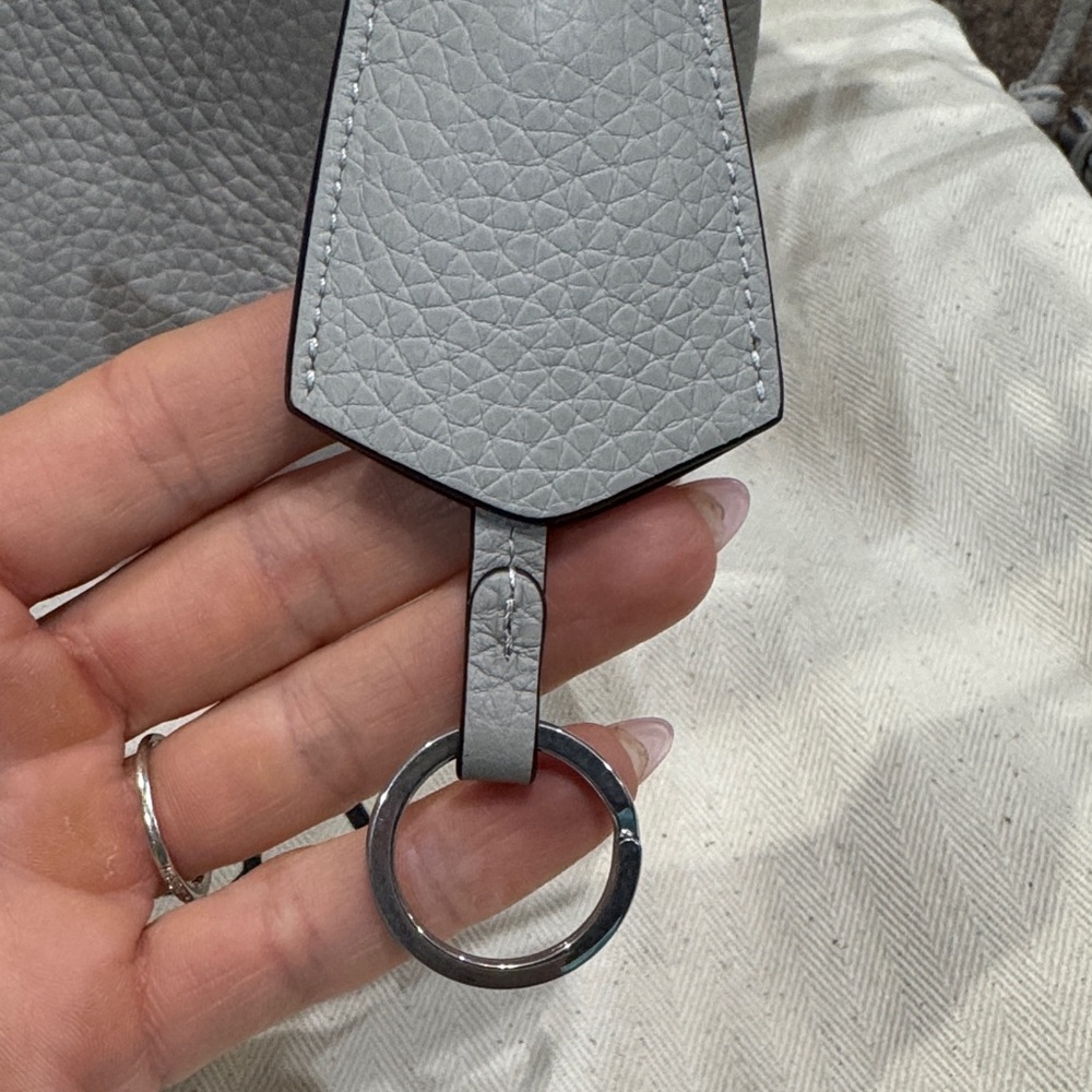 Mulberry Light Gray Leather Iris Purse - Picture 4 of 13